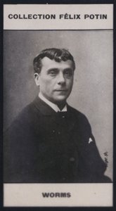 Gustave Worms (1836) (photo n/b) - European Photographer