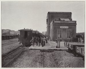 Jaffa, la gare (photo n/b) - European Photographer