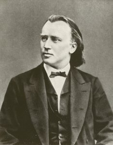 Johannes Brahms, portrait, vers 1876 - European Photographer