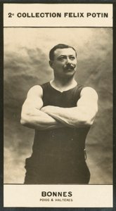 Joseph Bonnes, Poids et haltères