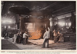 Krupp, le laminage d