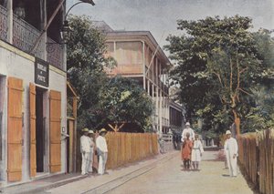 Rue du Commerce à Tamatave