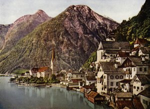 Salzkammergut, le lac de Hallstatt (photo)