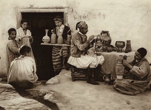 Tunisie, abri du potier (photo n/b) - European Photographer