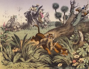 Chasse dans la jungle indienne - European School