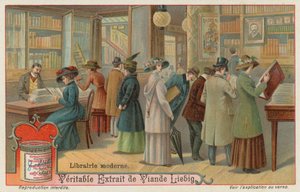 Une librairie moderne (début du XXe siècle) - European School