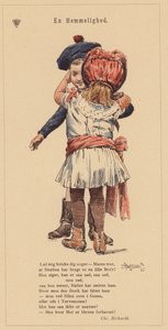 Un secret chuchoté (lithographie couleur)