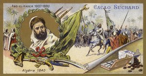 Abdelkader El Djezairi, saint soufi et chef militaire algérien, 1840 - European School