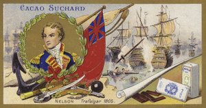 Amiral Lord Nelson et la bataille de Trafalgar, 1805