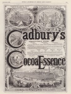 Publicité pour le Cacao Essence de Cadbury - European School