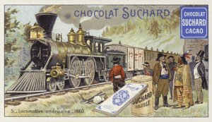 Locomotive américaine, 1860 - European School