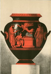 Amphore de Cervetri représentant un sacrifice
