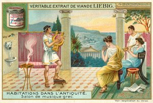Salle de musique grecque antique - European School