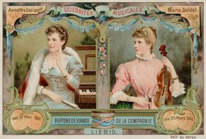 Annette von Essipoff et Marie Soldat - European School
