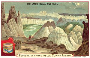 Badlands, Dakota du Sud, USA - European School
