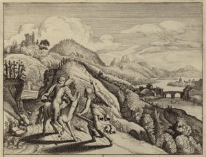 Balaam réprimandé par son âne en route vers Balak, roi de Moab - European School