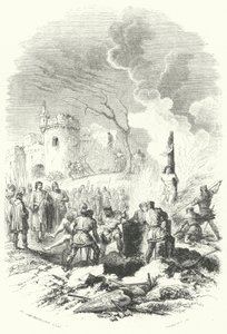 Baudouin V, comte de Hainaut, rétablissant l