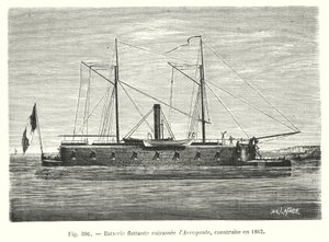 Batterie flottante cuirassée l