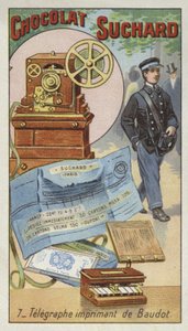 Télégraphe imprimant de Baudot - European School