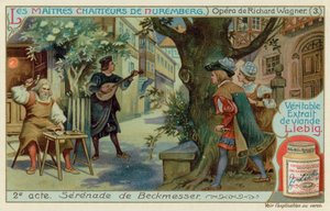 Beckmesser sérénade Magdalena déguisée en Eva - European School