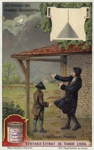 Benjamin Franklin et le paratonnerre - European School