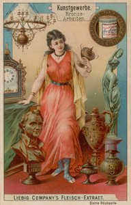 Travail du bronze (chromolithographie) - European School