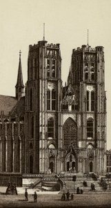 Bruxelles: Église des Saints Michel et Gudule - European School