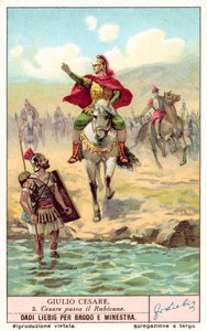 César traversant le Rubicon, 49 av. J.-C. - European School
