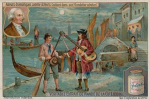 Carlo Goldoni dans Le Gondolier vénitien ou les Amants méprisés - European School