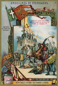 Carroccio sur un champ de bataille à l