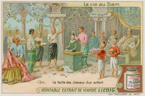 Cérémonie de la première coupe de cheveux d