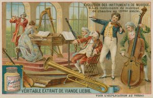 Instruments de musique de chambre du 18ème siècle - European School