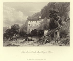 Chapelle de Santa Rosalia, Monte Pellegrino, Palerme, Sicile, Italie - European School