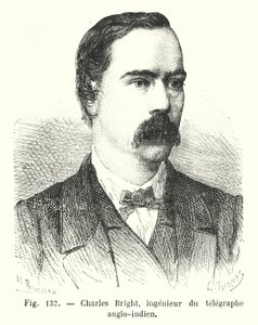 Charles Bright, ingénieur du télégraphe anglo-indien - European School