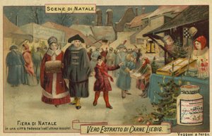 Foire de Noël dans une ville allemande - European School