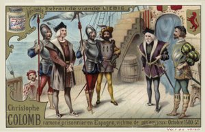 Christophe Colomb ramené en Espagne comme prisonnier, octobre 1500 - European School