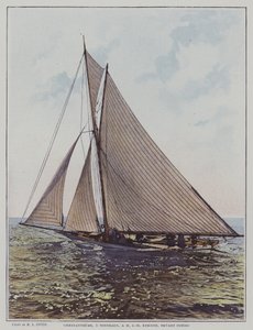 Chrysanthemum, bateau de 5 tonnes au large de Pornic, Bretagne - European School