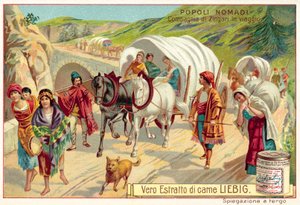 Compagnie de gitans en voyage - European School