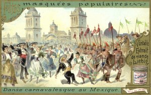 Danse à un carnaval au Mexique - European School