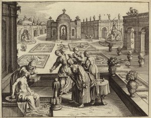 David regardant Bethsabée se baigner - European School