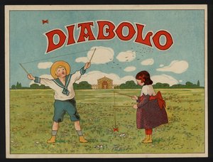 Diabolo (lithographie en couleur)