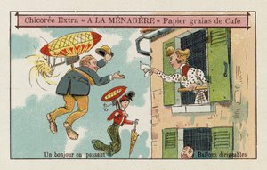 Ballons dirigeables : un salut en passant - European School