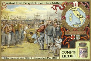 Débarquement des mille, Marsala, Sicile, 11 mai 1860 - European School