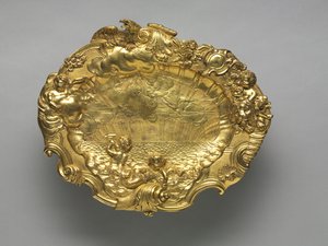 Plat, Angleterre ou Allemagne, vers 1725-1750 - European School