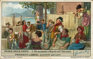 Séchage des spaghettis, Naples - European School