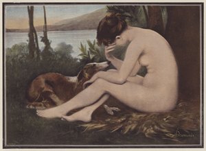Écho, pleurant son rejet par Narcisse - European School