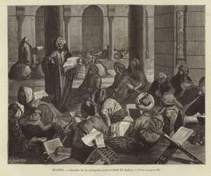 Égypte - Chaise de la mosquée de l