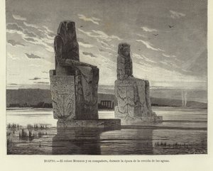 Égypte - Les colosses de Memnon - European School