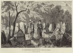 Le cimetière ancien des Juifs à Prague