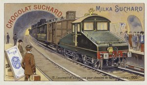 Locomotive électrique pour chemins de fer souterrains, 1900 - European School